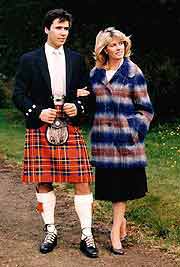 Scottish highland dress